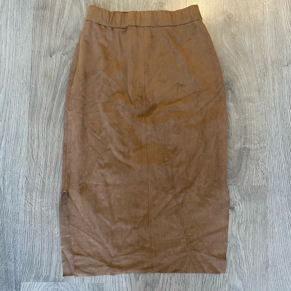 Aritzia Suede Skirt